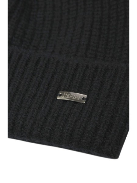 Berretto Herno in Cashmere Blu